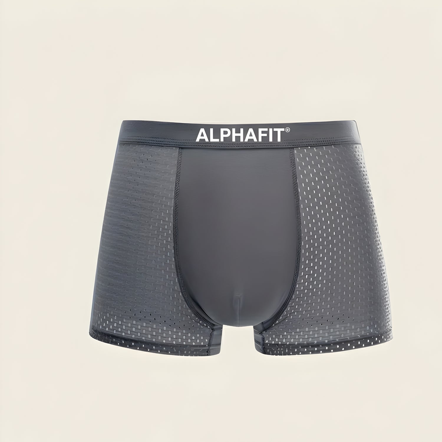 ALPHAFIT® Bamboo Boxers 3-Pack Grey