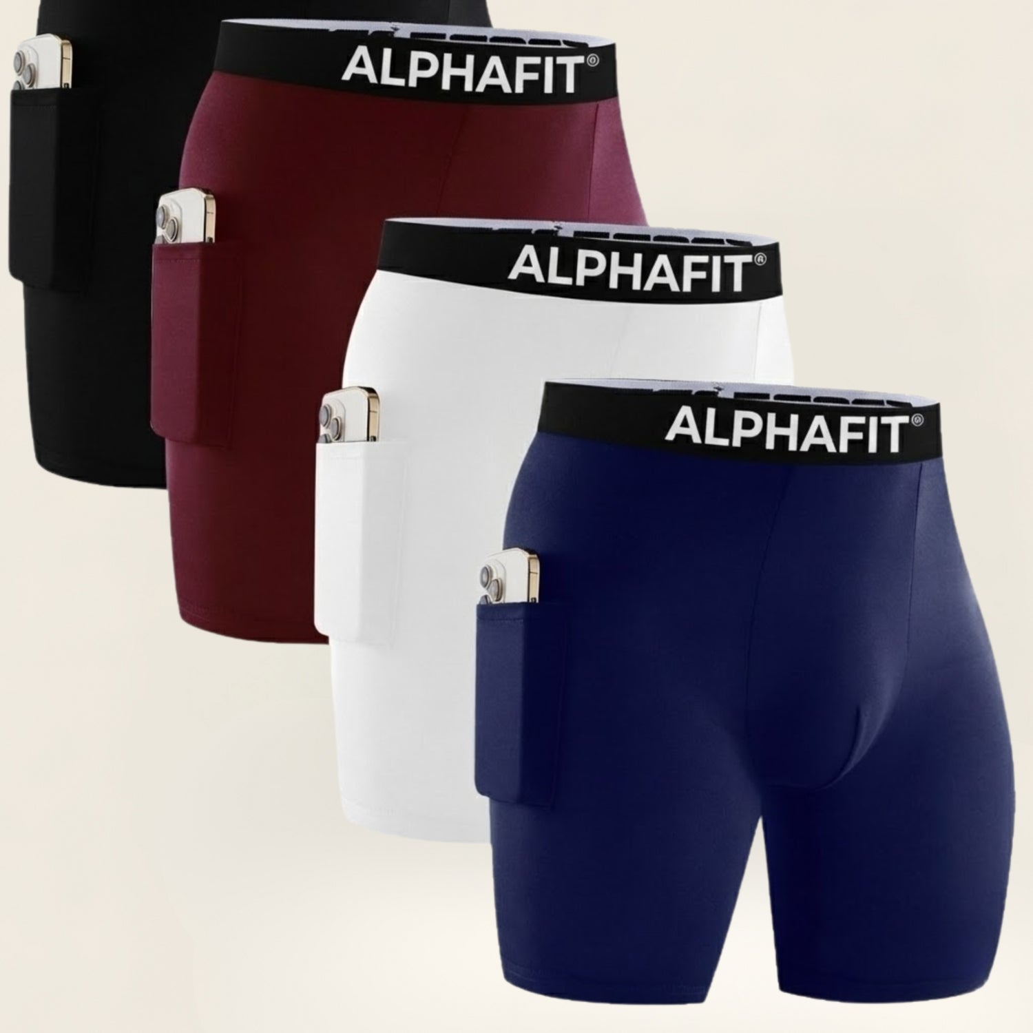 ALPHAFIT® Comfort Training Boxers 5-Pack  | + 5 FREE