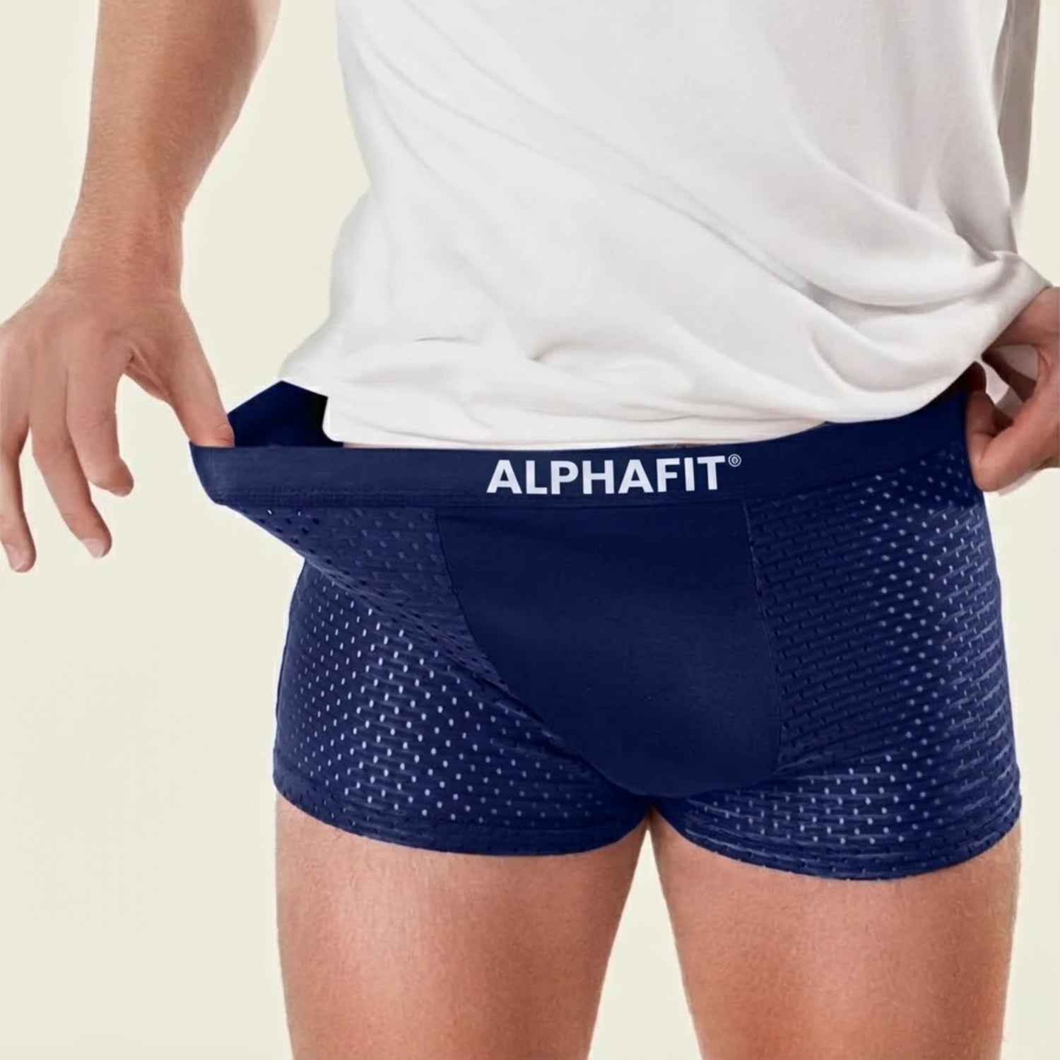 ALPHAFIT® Bamboo Boxers 2.0 Blue