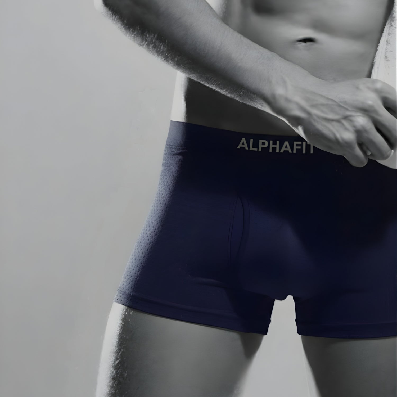 ALPHAFIT® Bamboo Boxers 3-Pack Blue