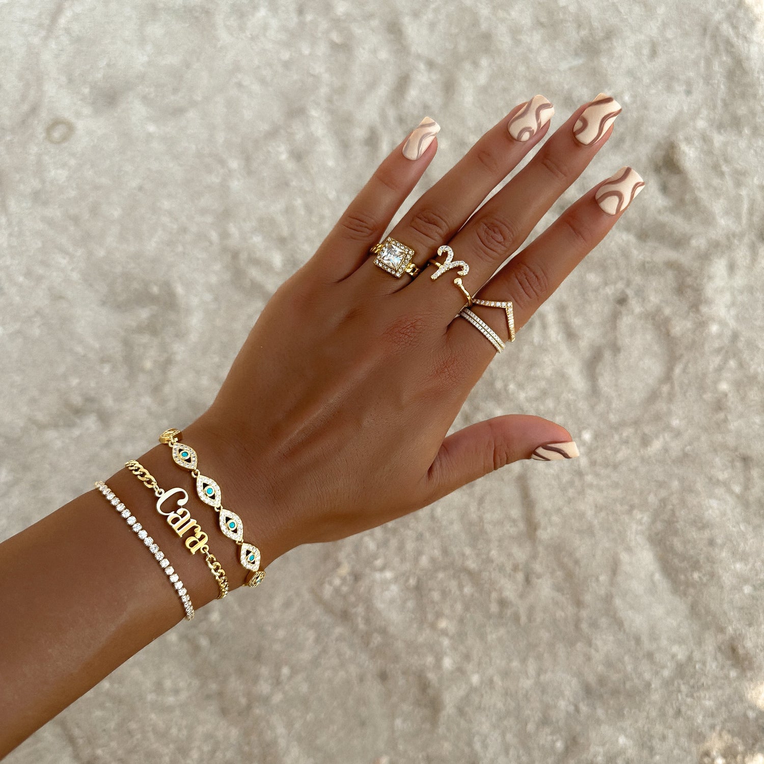 Dubai Custom Name Bracelet