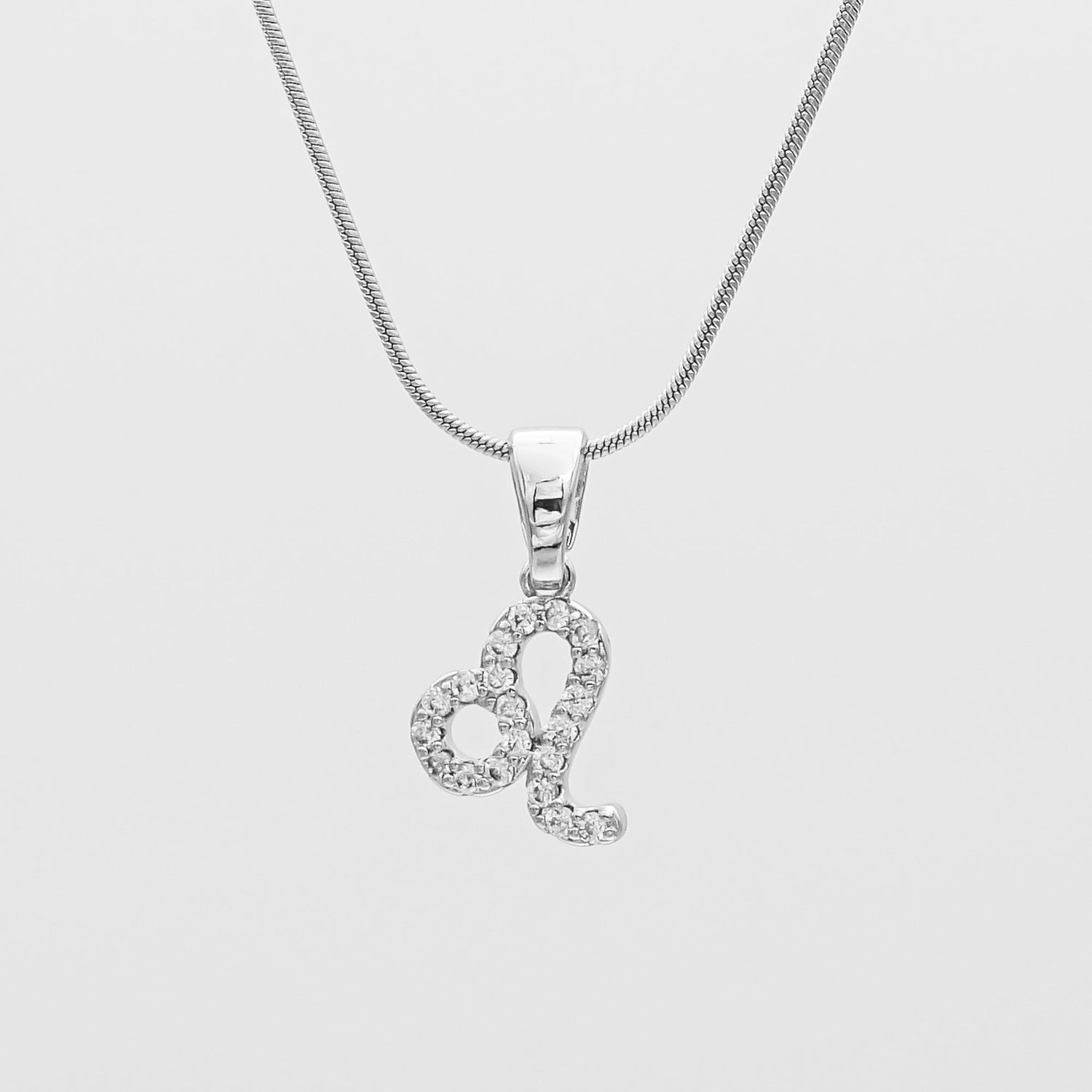 Pave Zodiac Symbol necklace