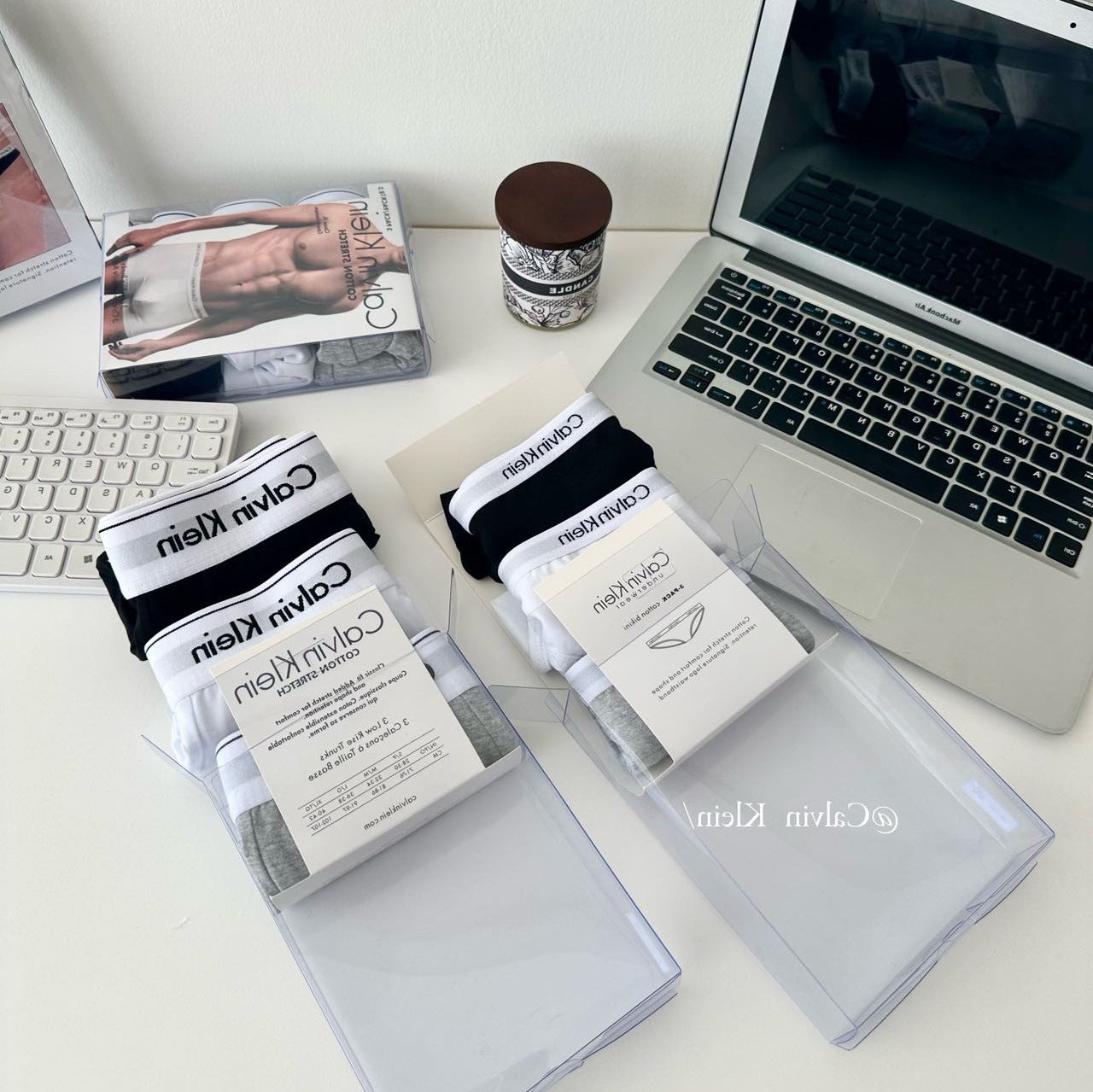 ALPHAFIT® Calvin Boxers 3-Pack