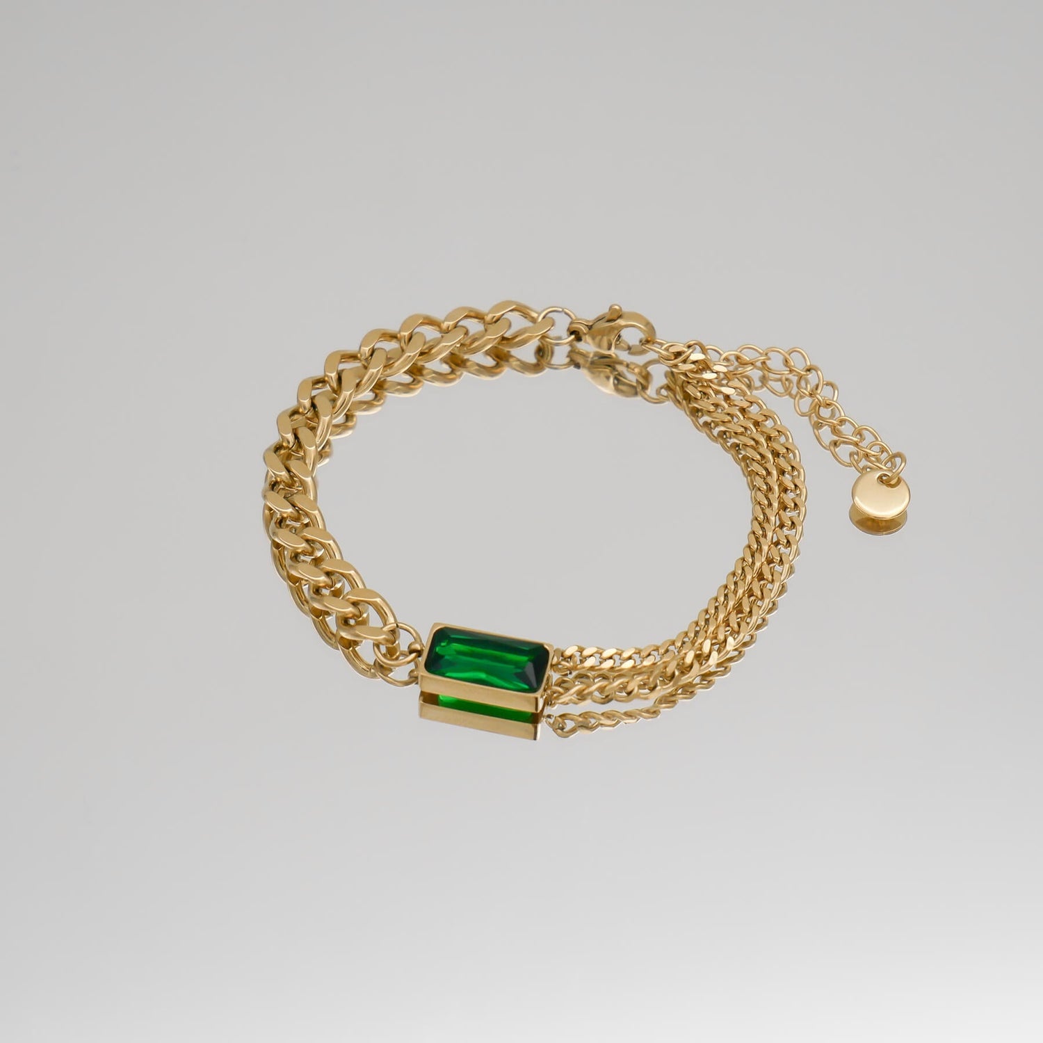 Callie Cuban Contrast Bracelet