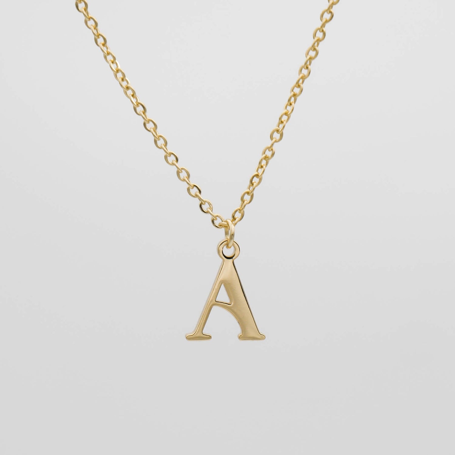 Dubai Initial Necklace