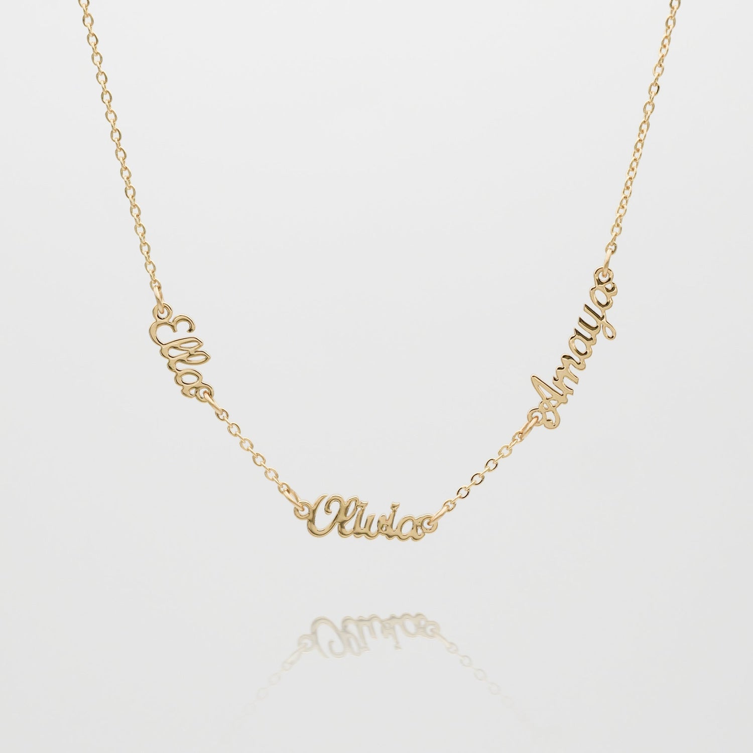 Miami Multiple Name Necklace