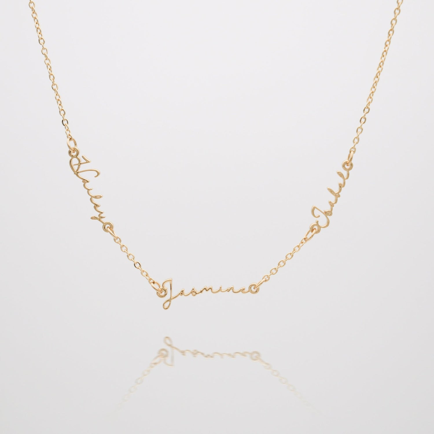 Selina Multiple Name Necklace