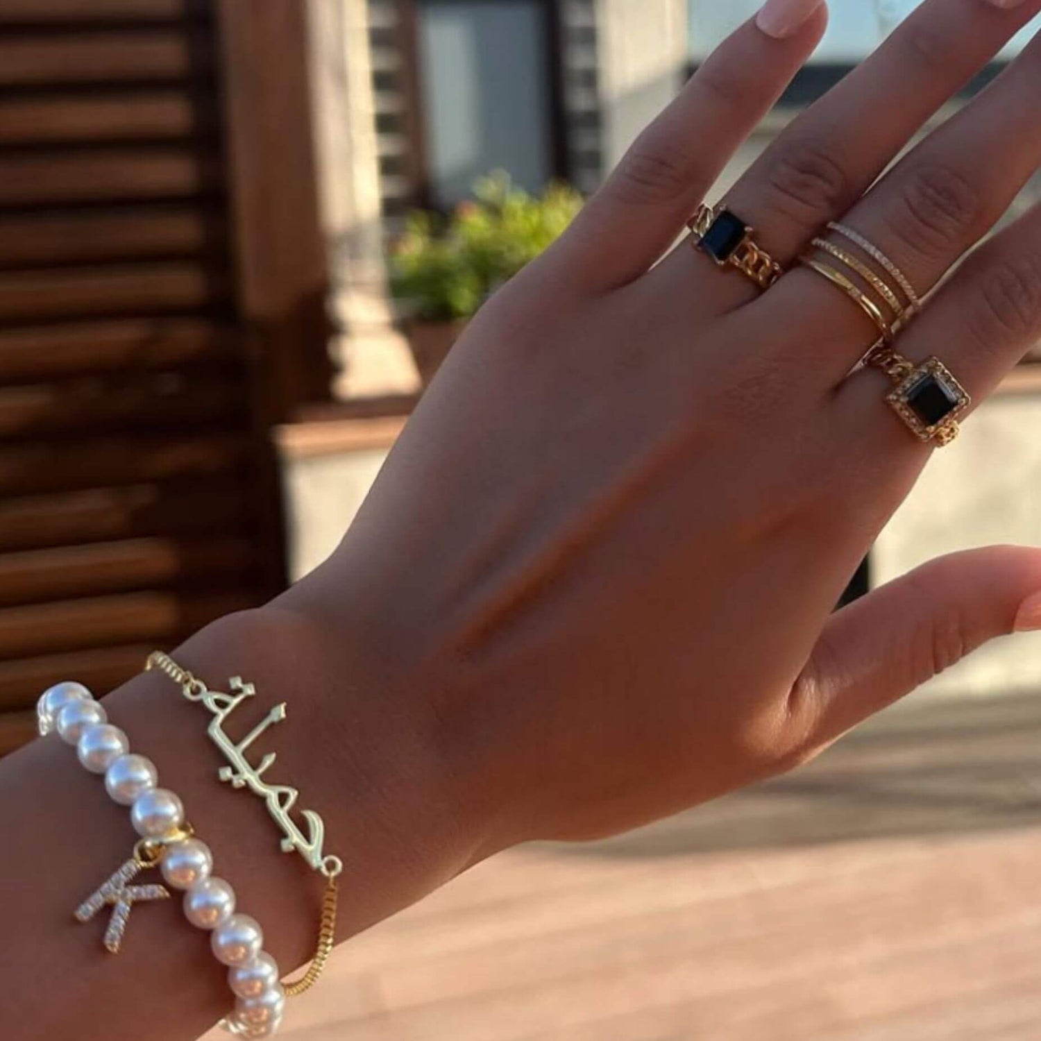 Arabic Custom Name Bracelet