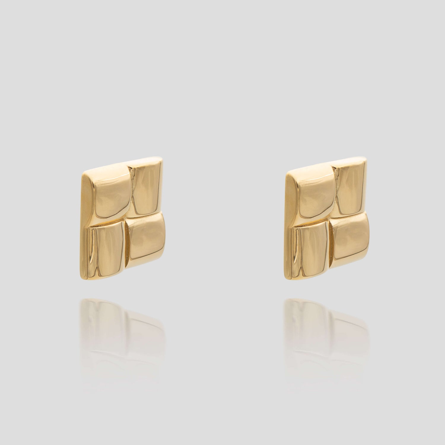 Kia Square Earrings